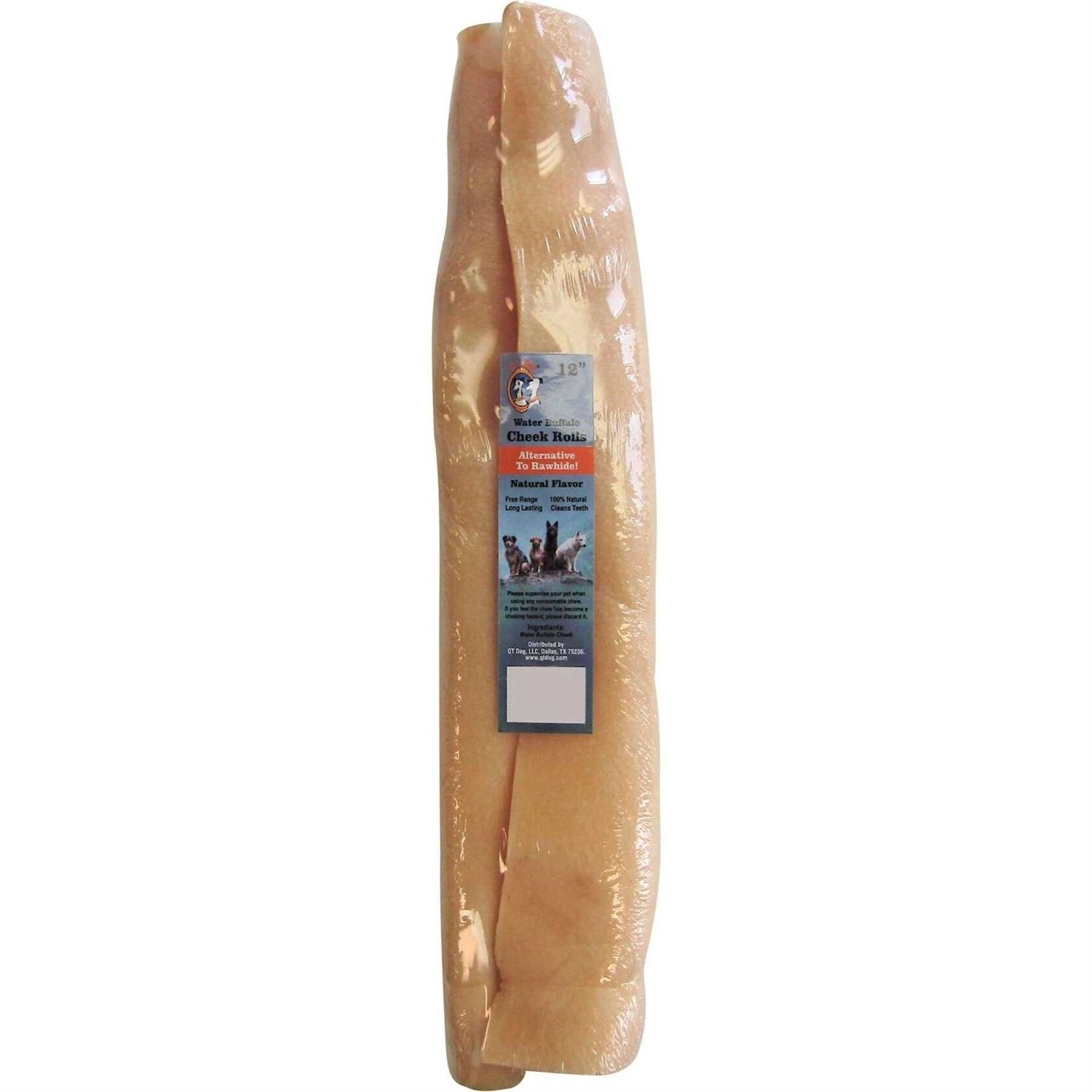 qt Dog Water Buffalo Cheek Roll - Pet Supplies online store
