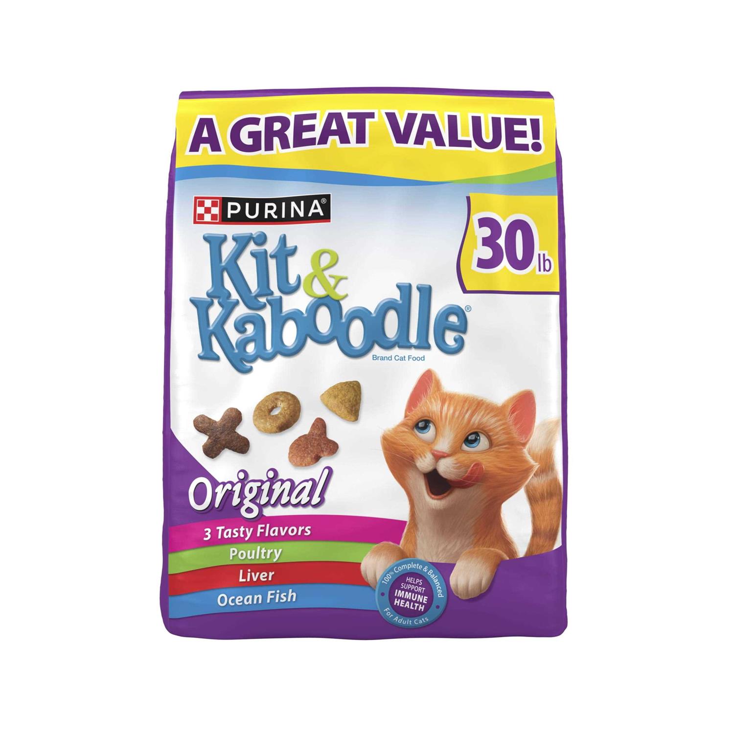 Purina Kit & Kaboodle Dry Cat Food - Pet Supplies online store