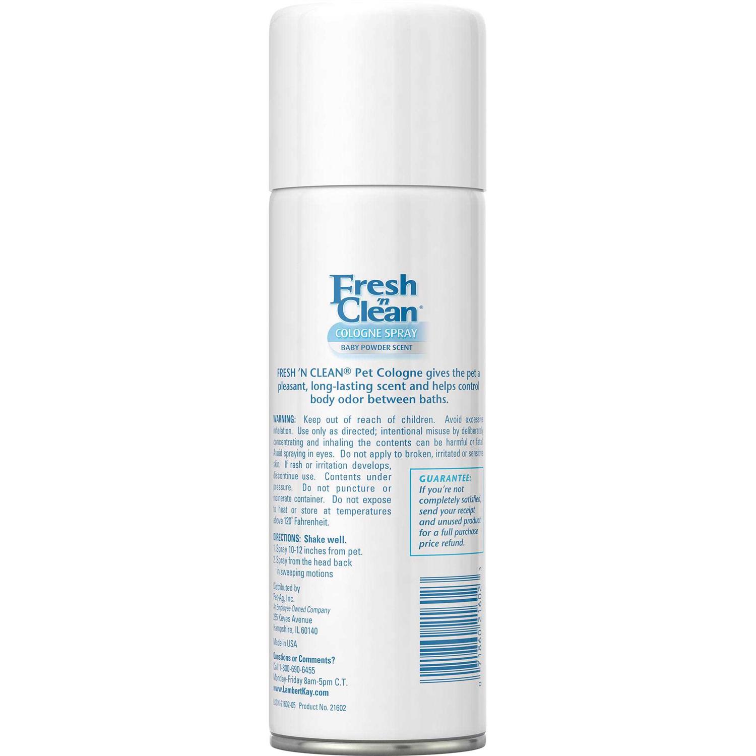 Fresh 'n Clean Cologne Spray - Pet Supplies online store