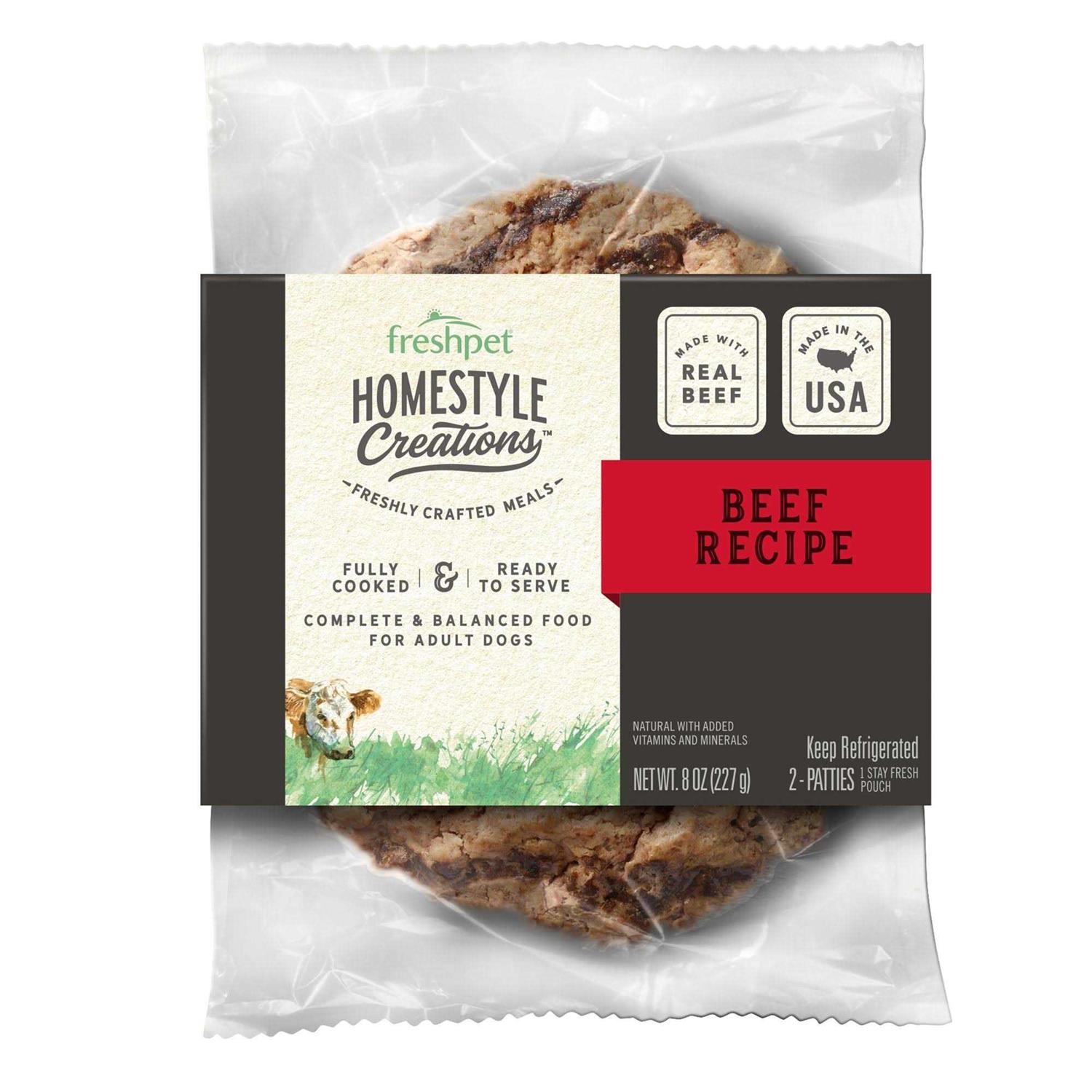 Freshpet Homestyle Creations Dog Food Beef Recipe - Pet Supplies online store