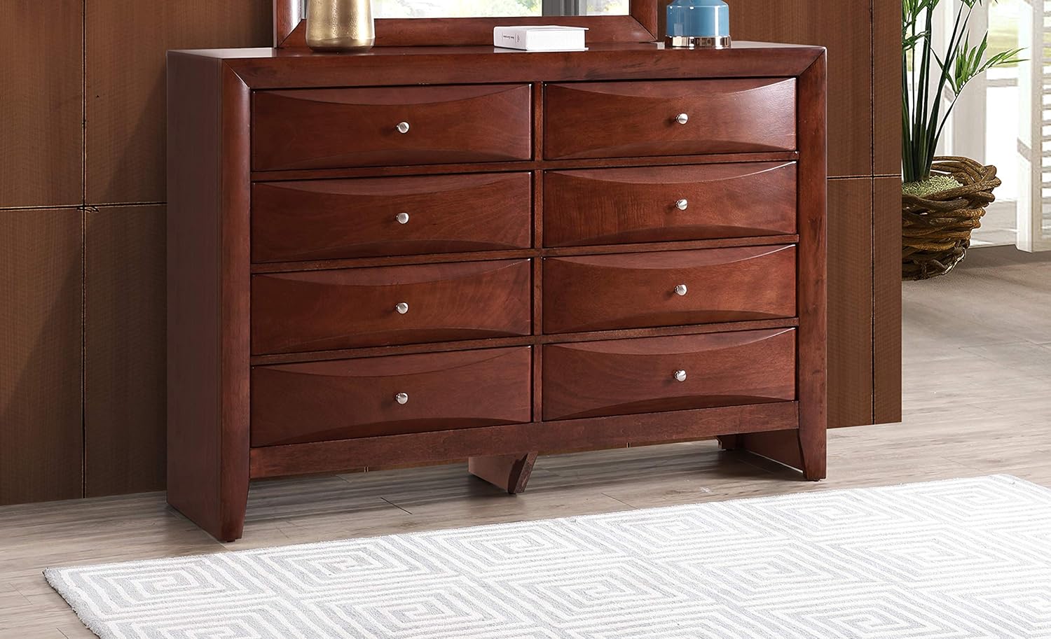 Glory Furniture Marilla G1550-D Dresser, Cherry