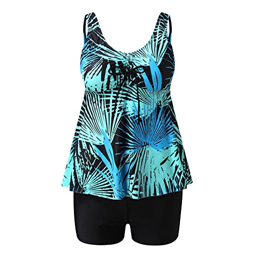 Swimsuits Tank Control Floral Bathing Swimming Piece Print Tummy Suits Suits Top Women for Womens Striped Shorts