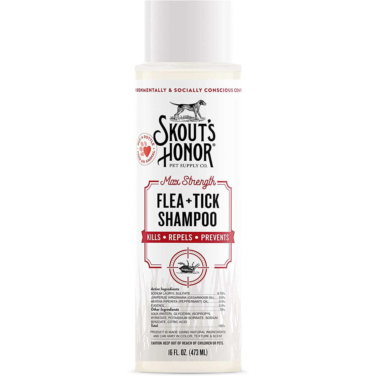 Skout's Honor Flea & Tick Shampoo - Pet Supplies online store