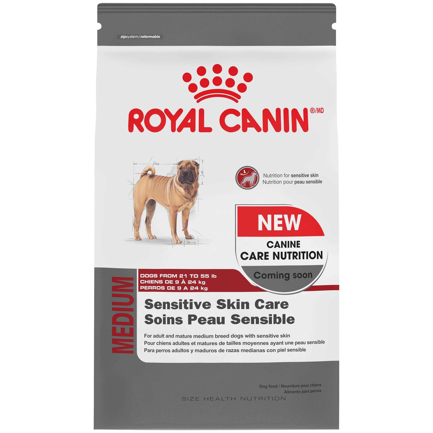 Royal Canin adult Medium Sensitive Skin Care Dry Dog Food - Pet Supplies online store