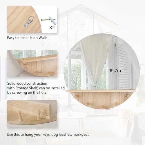 Round Wall Mirror 20