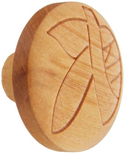 Laurey 30811 Cabinet Hardware 1-3/8-Inch Round Wood Knob, Maple Target