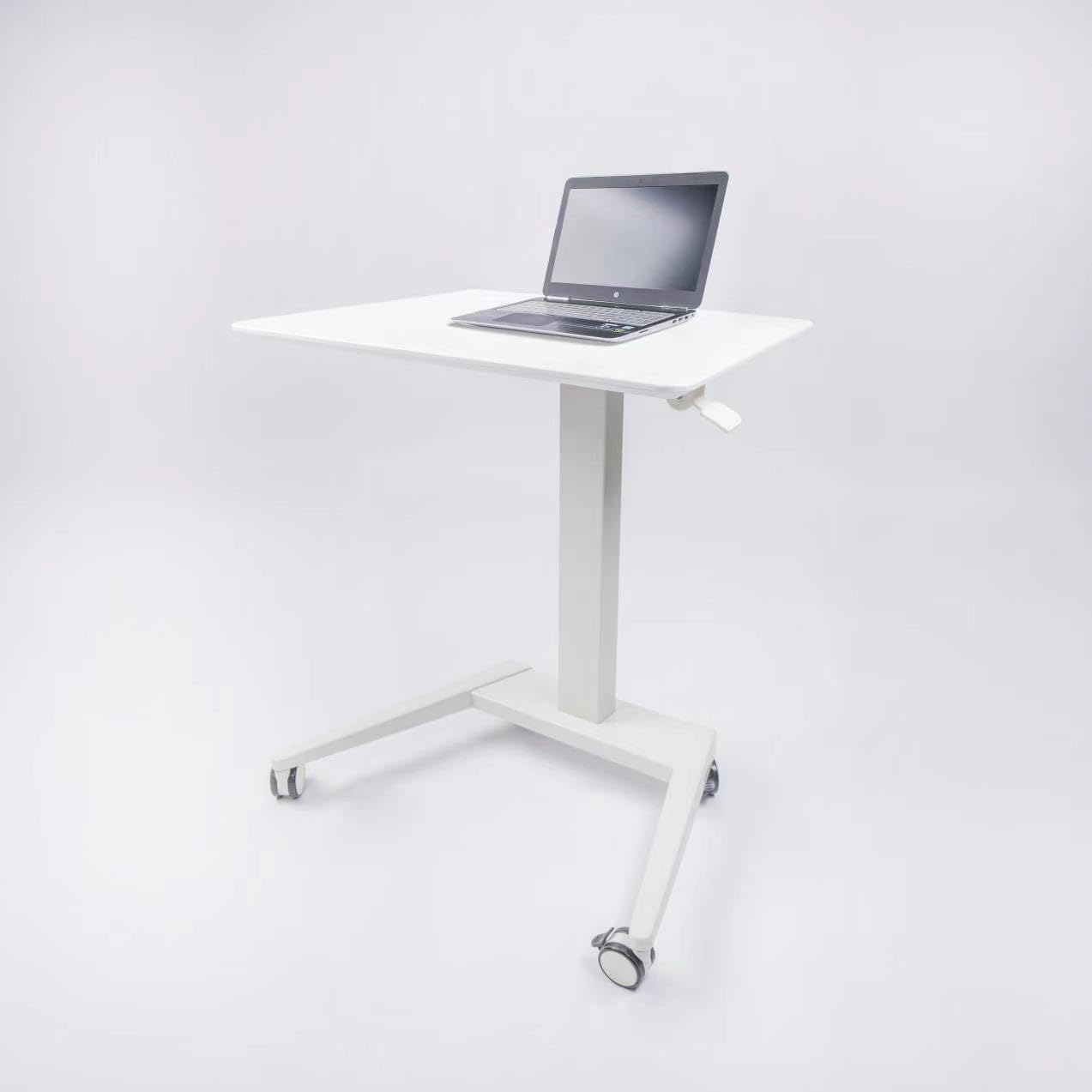 Compact Tech Desk Standing and Adjustable Desk