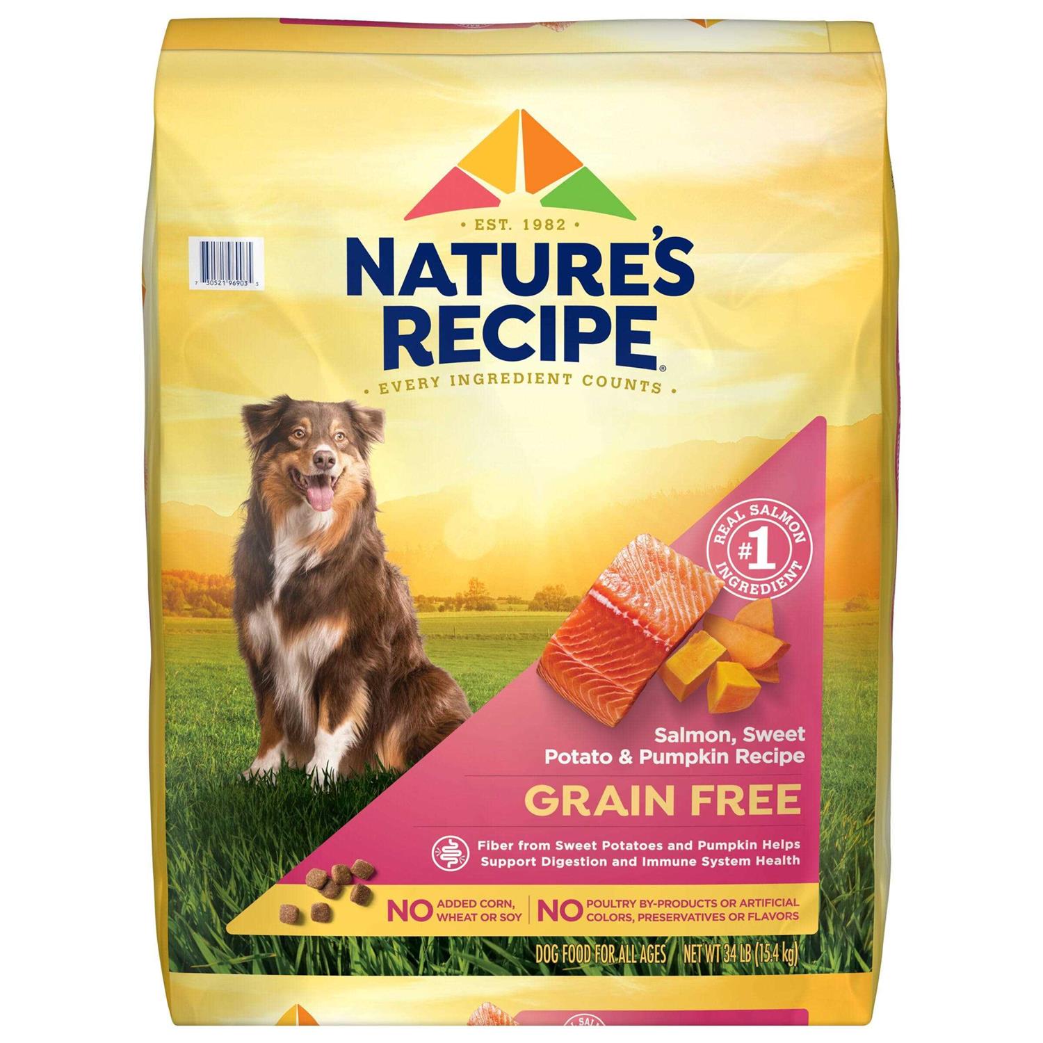 Nature's Recipe Grain Free Dry Dog Food - Pet Supplies online store