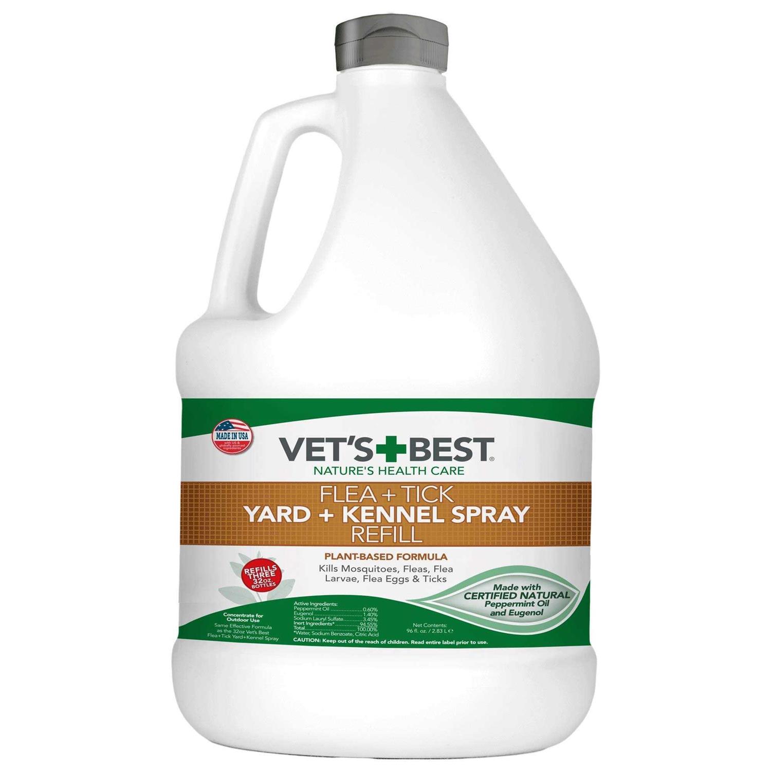 Vet's Best Flea and Tick Yard and Kennel Spray - Pet Supplies online store