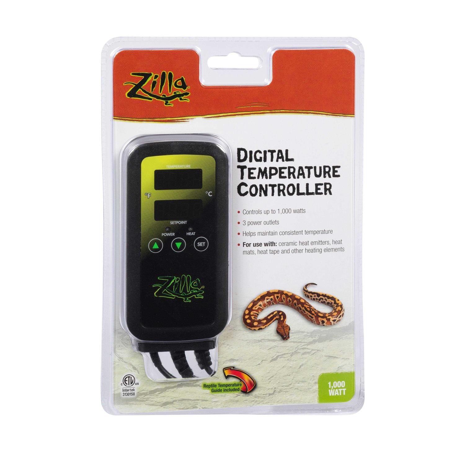 Zilla Digital Temperature Controller - Pet Supplies online store
