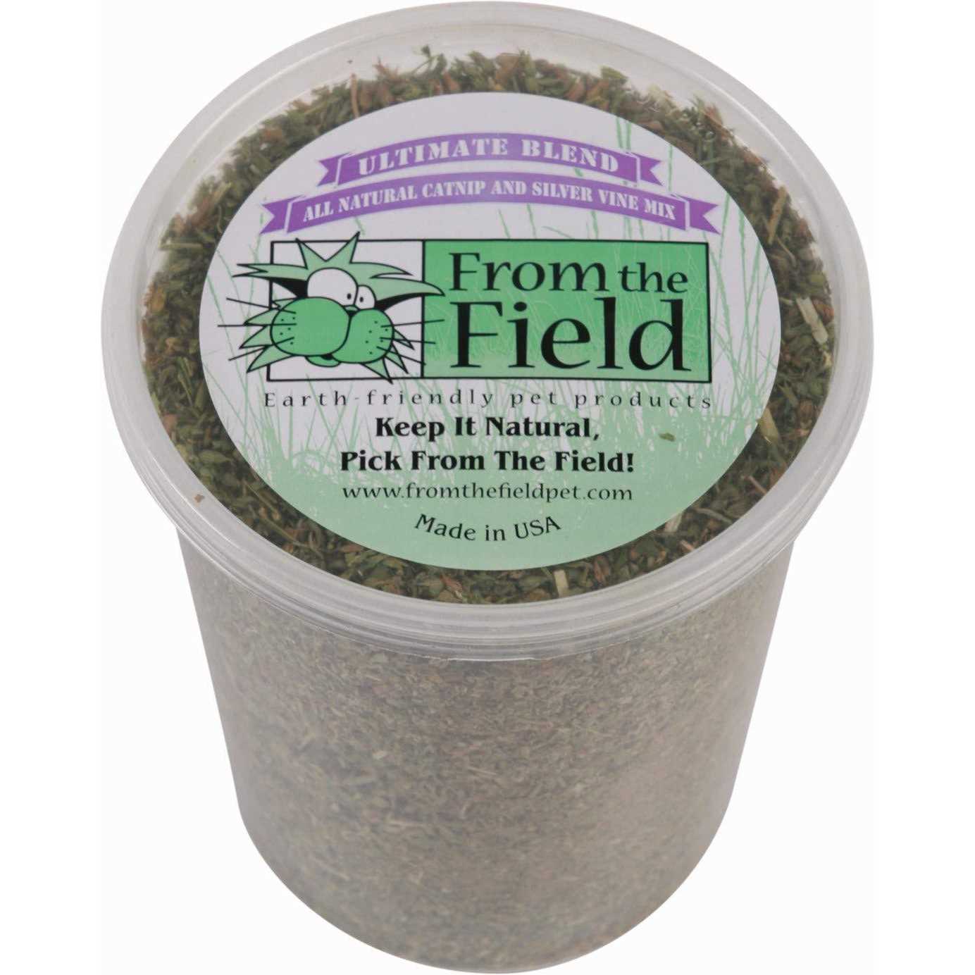 From The Field Silver Vine Catnip Mix Ultimate Blend Tub - Pet Supplies online store