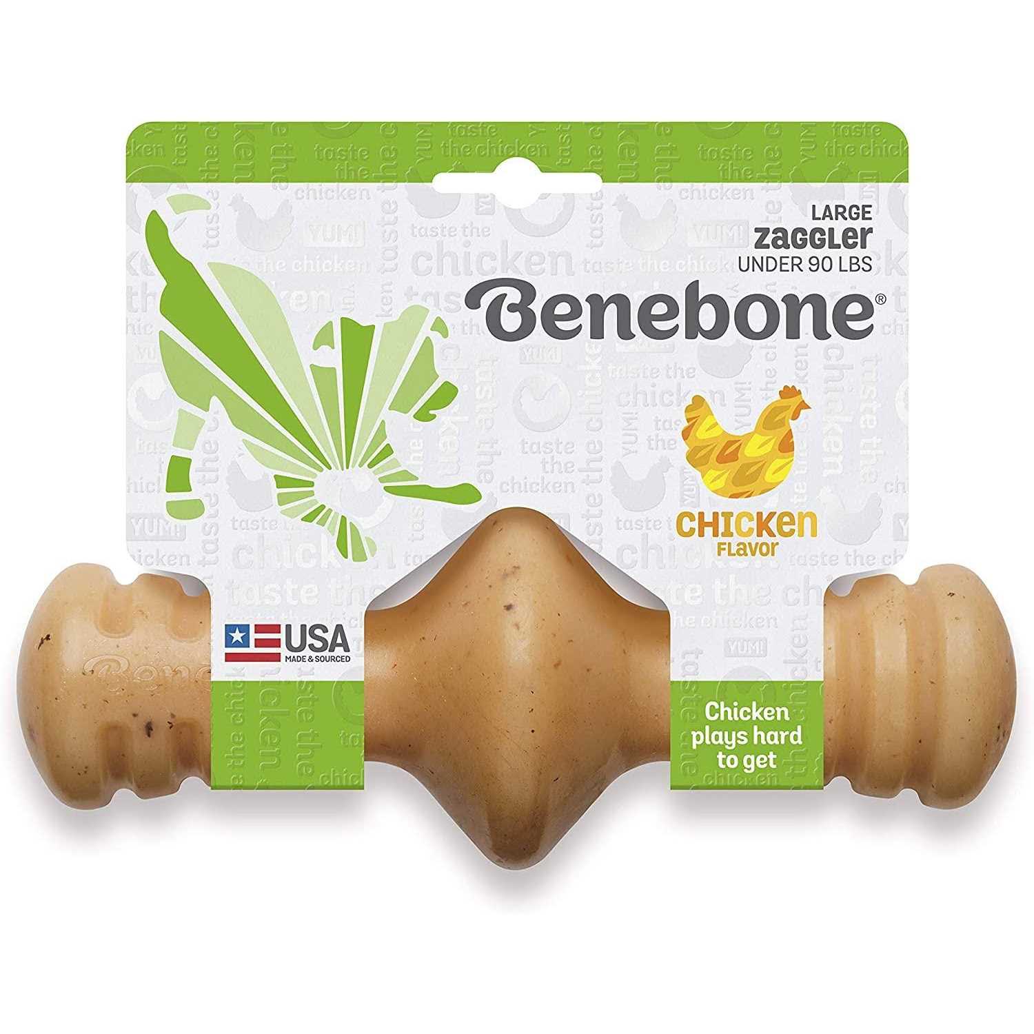 Benebone Chicken Zaggler Dog Chew Toy - Pet Supplies online store