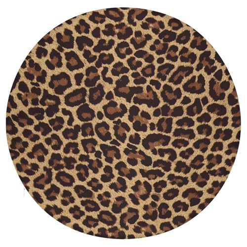 Round Seat Cushions Chair Pad Flexible Seating Animal Colorful Cartoon Dinosaur Set White for in-Home Distance Learning, Office, Garden, Car