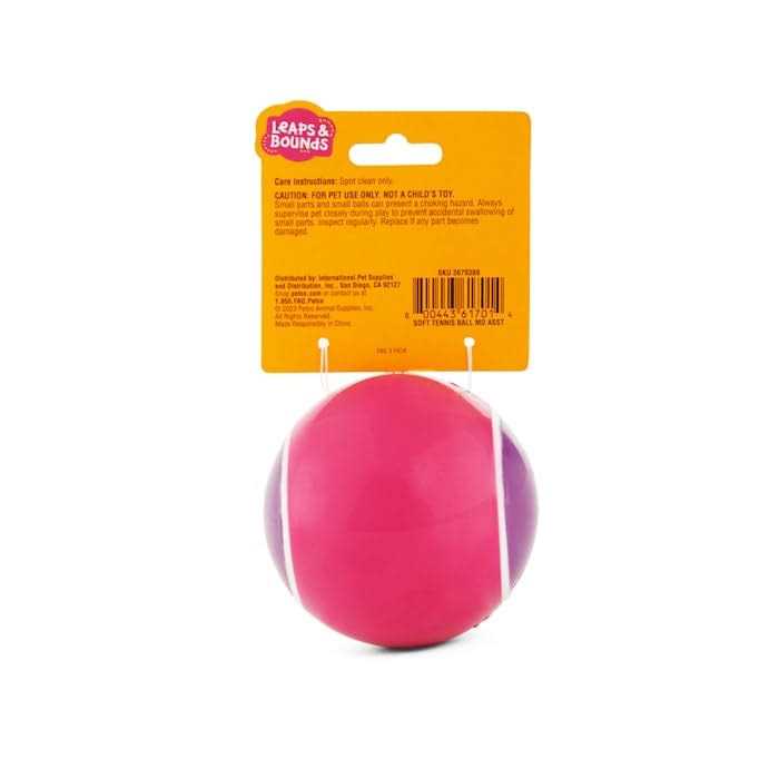 Leaps & Bounds Soft Tennis Ball - Pet Supplies online store