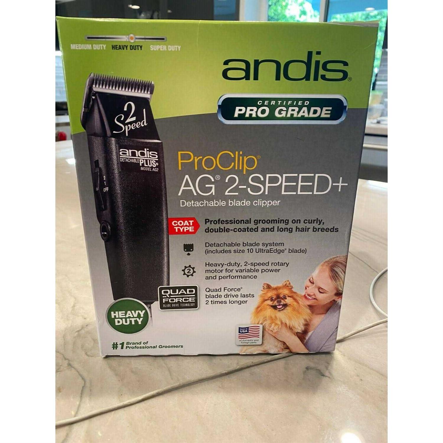 Andis ProClip AG2 2-Speed Detachable Blade Clipper - Pet Supplies online store