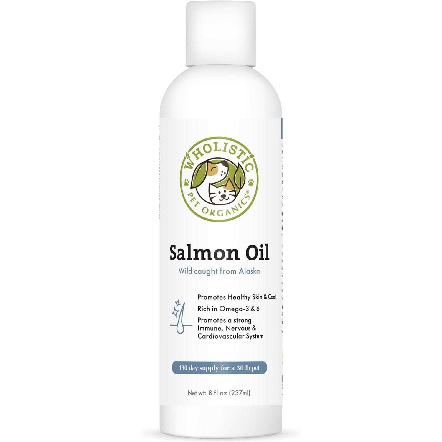 Wholistic Pet Organics Wild Deep Sea Salmon Oil - Pet Supplies online store