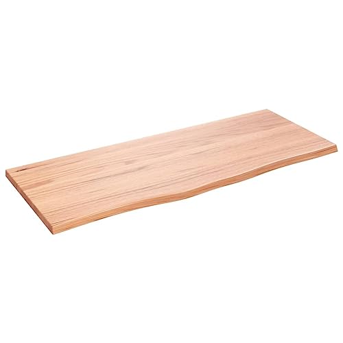 vidaXL Solid Oak Wood Table Top 55.1