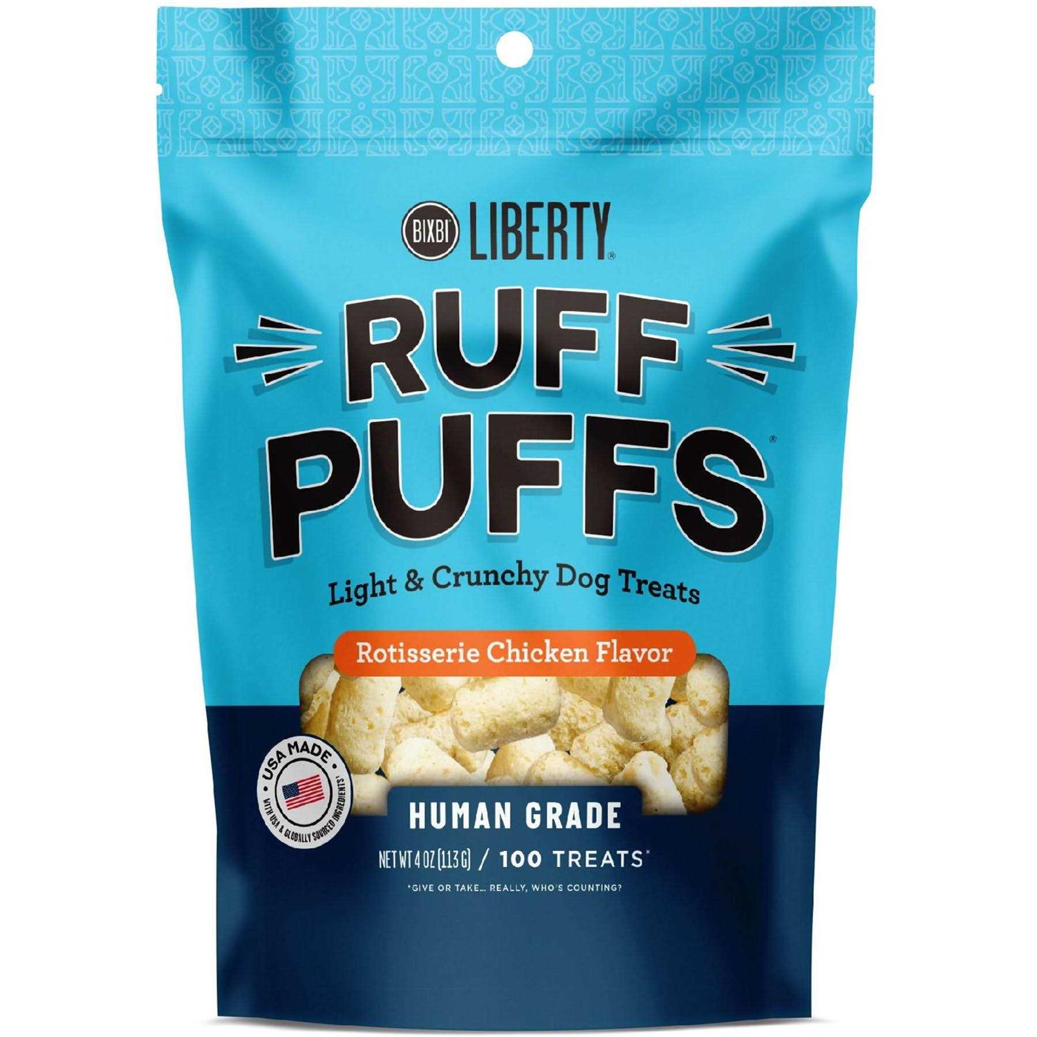 Liberty Ruff Puffs Flavor Dog Treats - Pet Supplies online store
