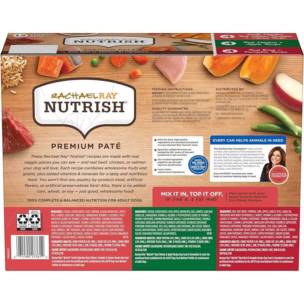 Rachael Ray Nutrish Premium Wet Dog Food Variety Pack - Pet Supplies online store