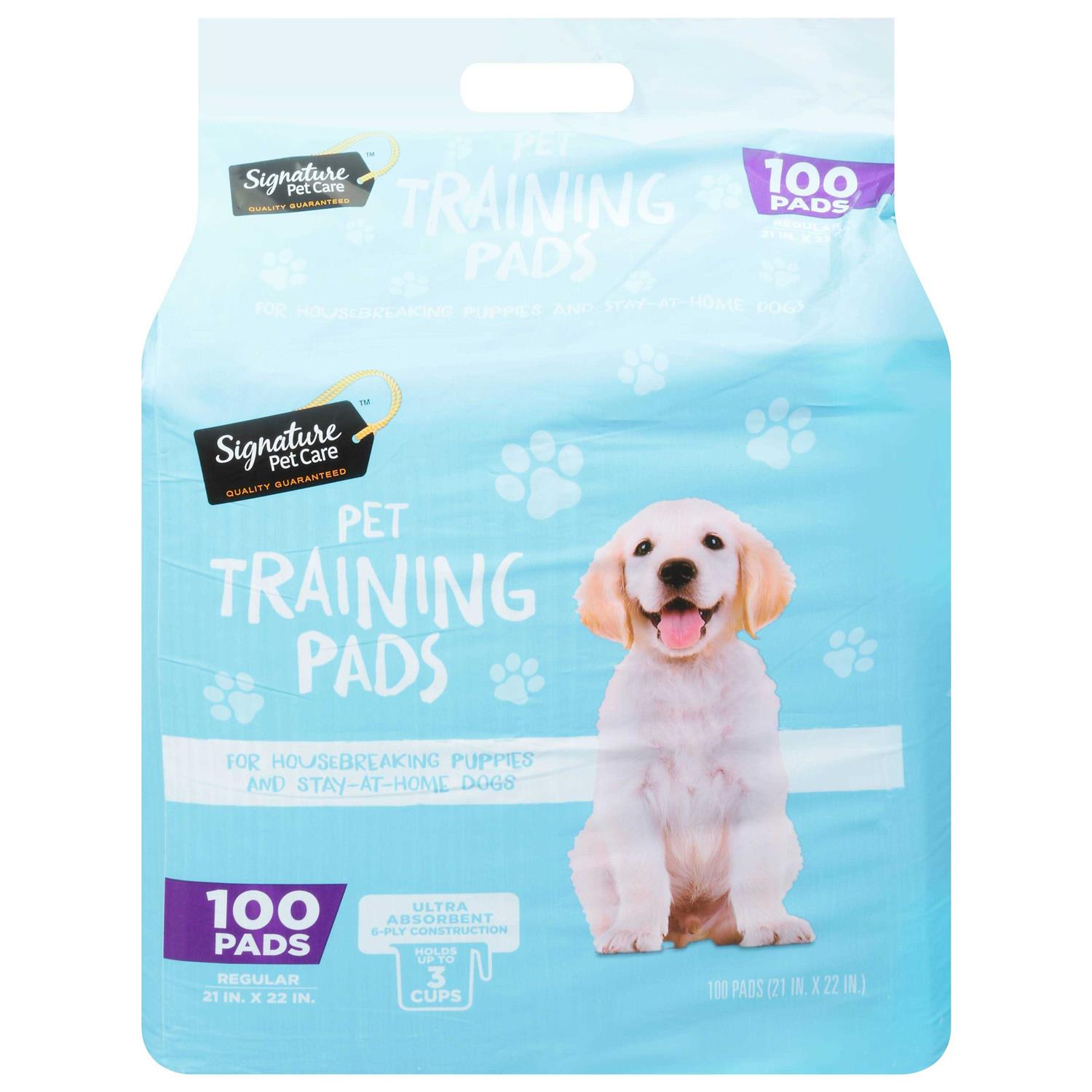 Signature Pet Care Training Pads Regular - Pet Supplies online store
