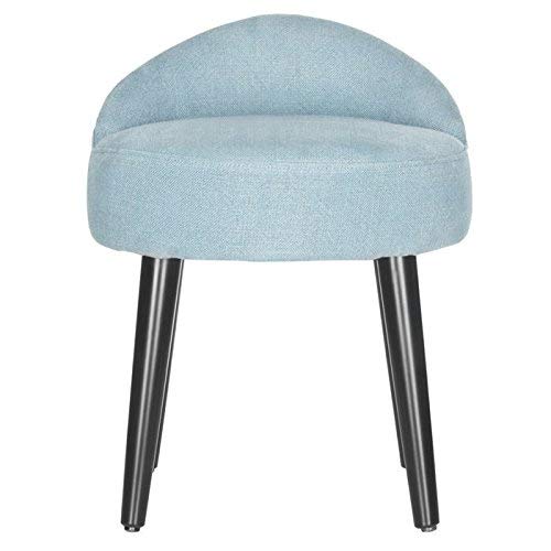 Safavieh Mercer Collection Brinda Mid-Century Light Blue Vanity Chair