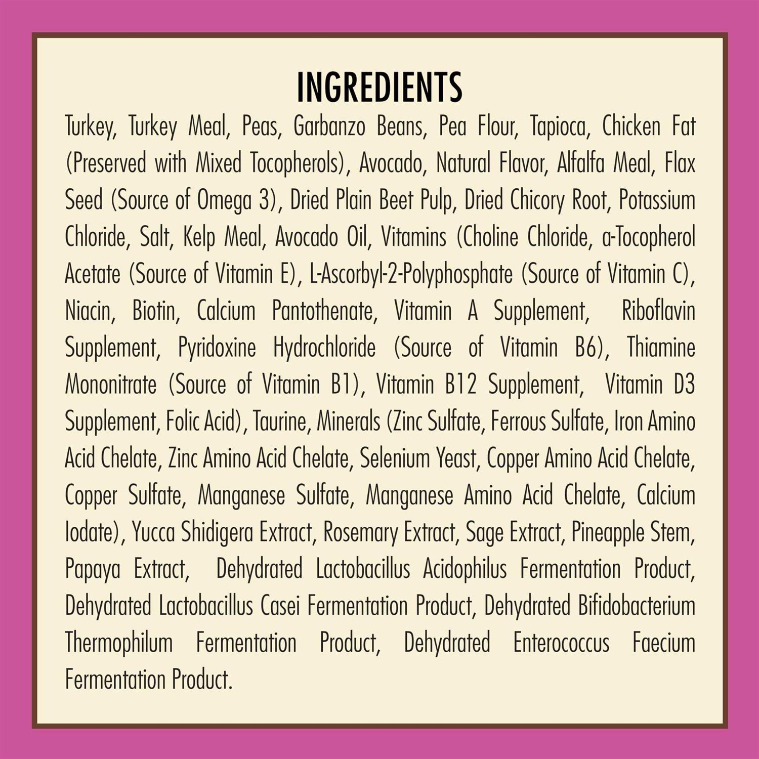 AvoDerm Revolving Menu Turkey Recipe Small Breed Dry Dog Food 4lb - Pet Supplies online store