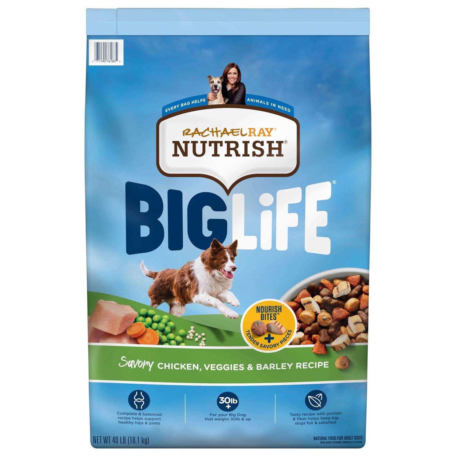 Rachael Ray Nutrish Big Life Dry Dog Food - Pet Supplies online store