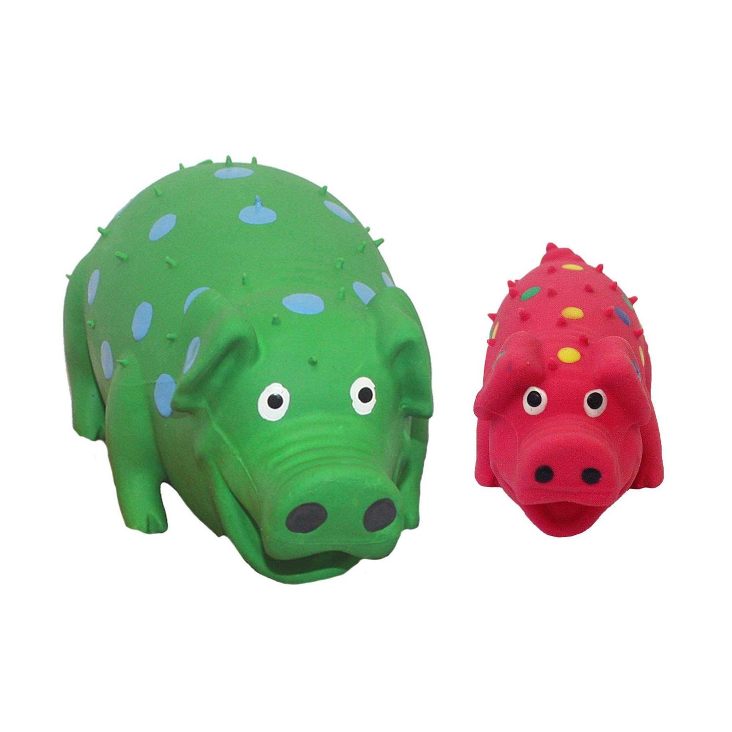 Multipet Globlet Latex Pig Dog Toy - Pet Supplies online store