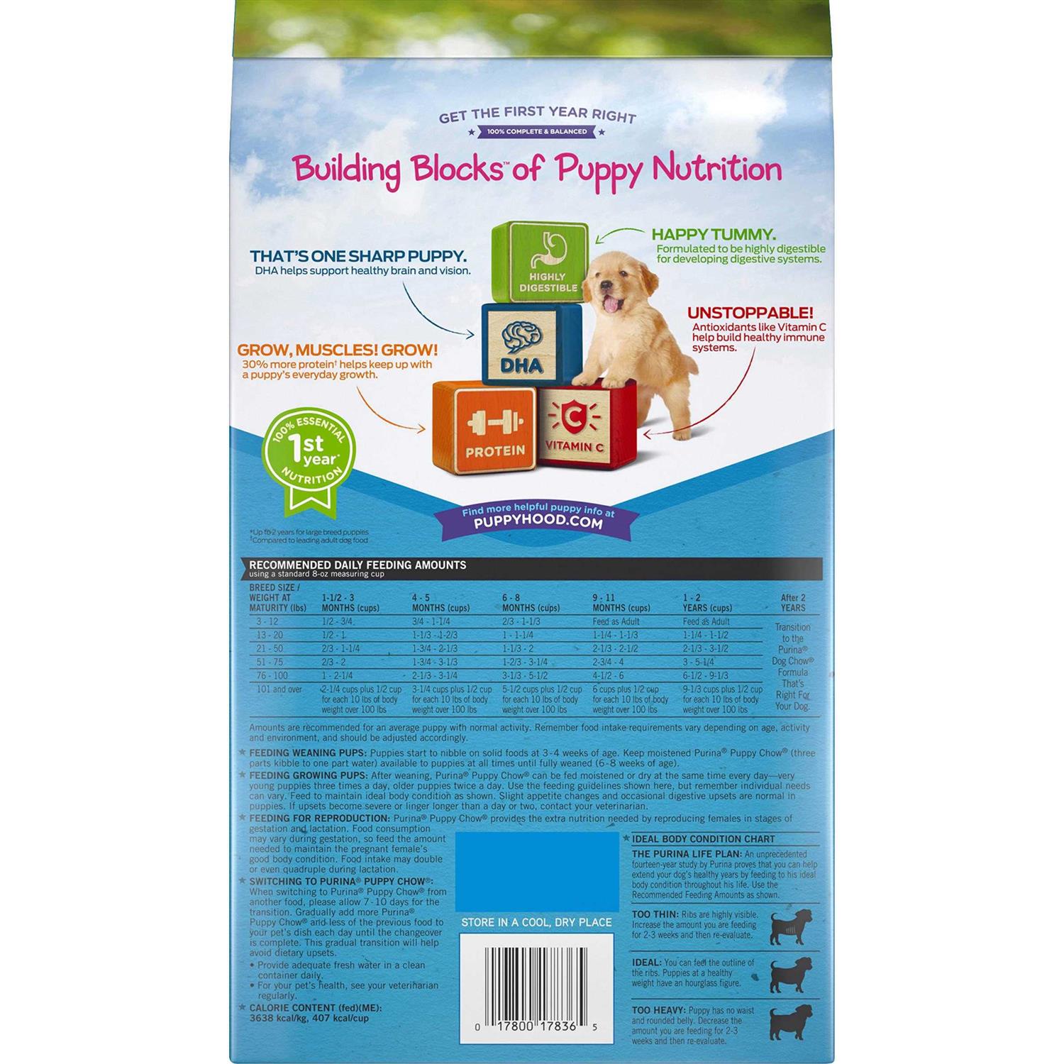 Purina Puppy Chow Complete Dry Food - Pet Supplies online store