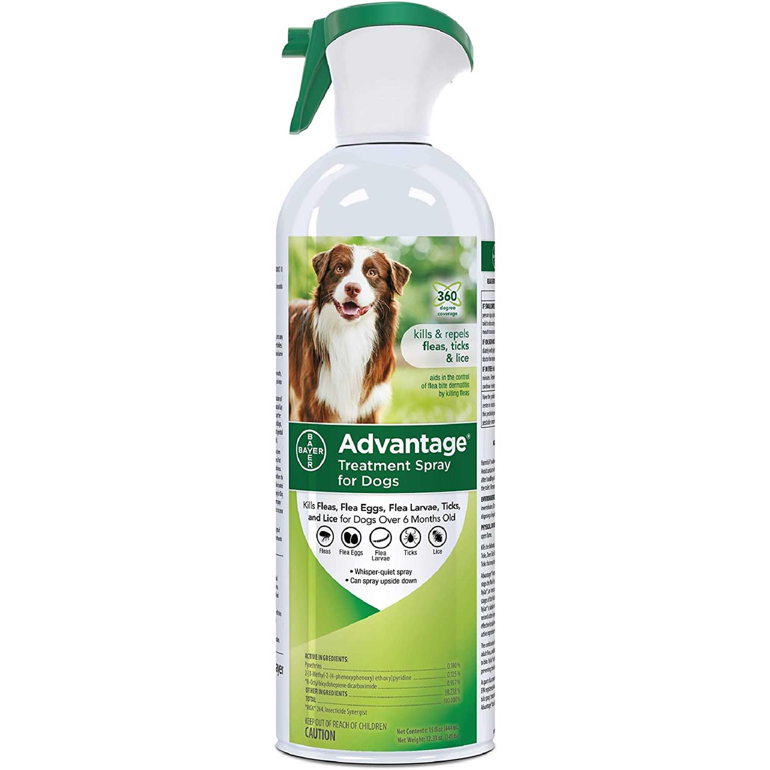 Advantage Flea & Tick Treatment Spray for Dogs - Pet Supplies online store