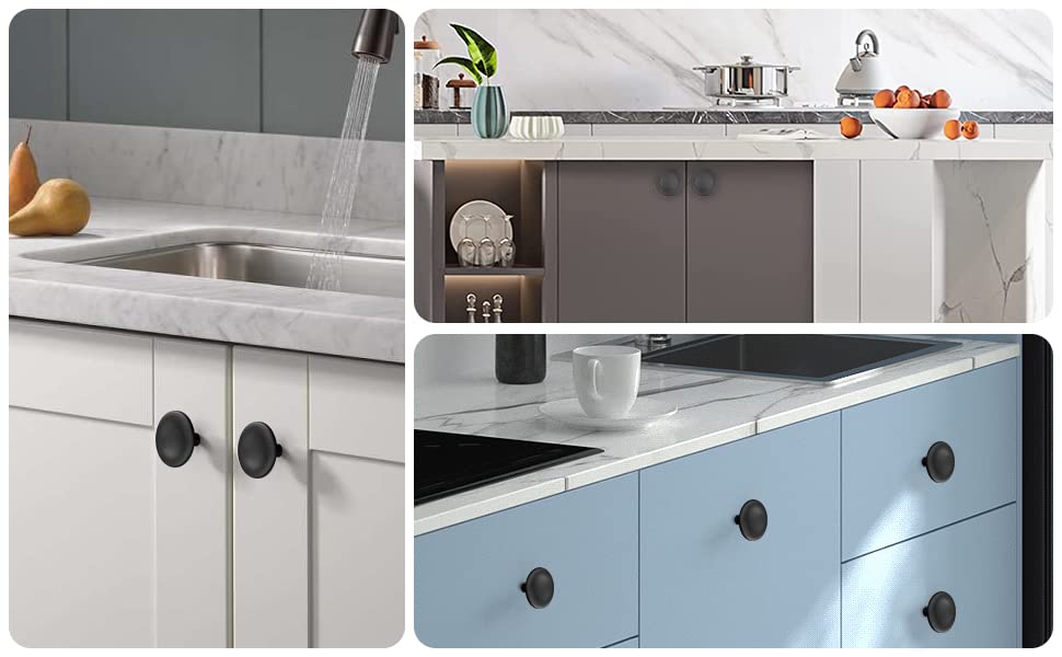 1.57-inch Brushed Bronze Cabinet knobs Dresser knobs Drawer knobs Gold Cabinet10-Piece Set (Solid 43g) Liquidation of Inventory