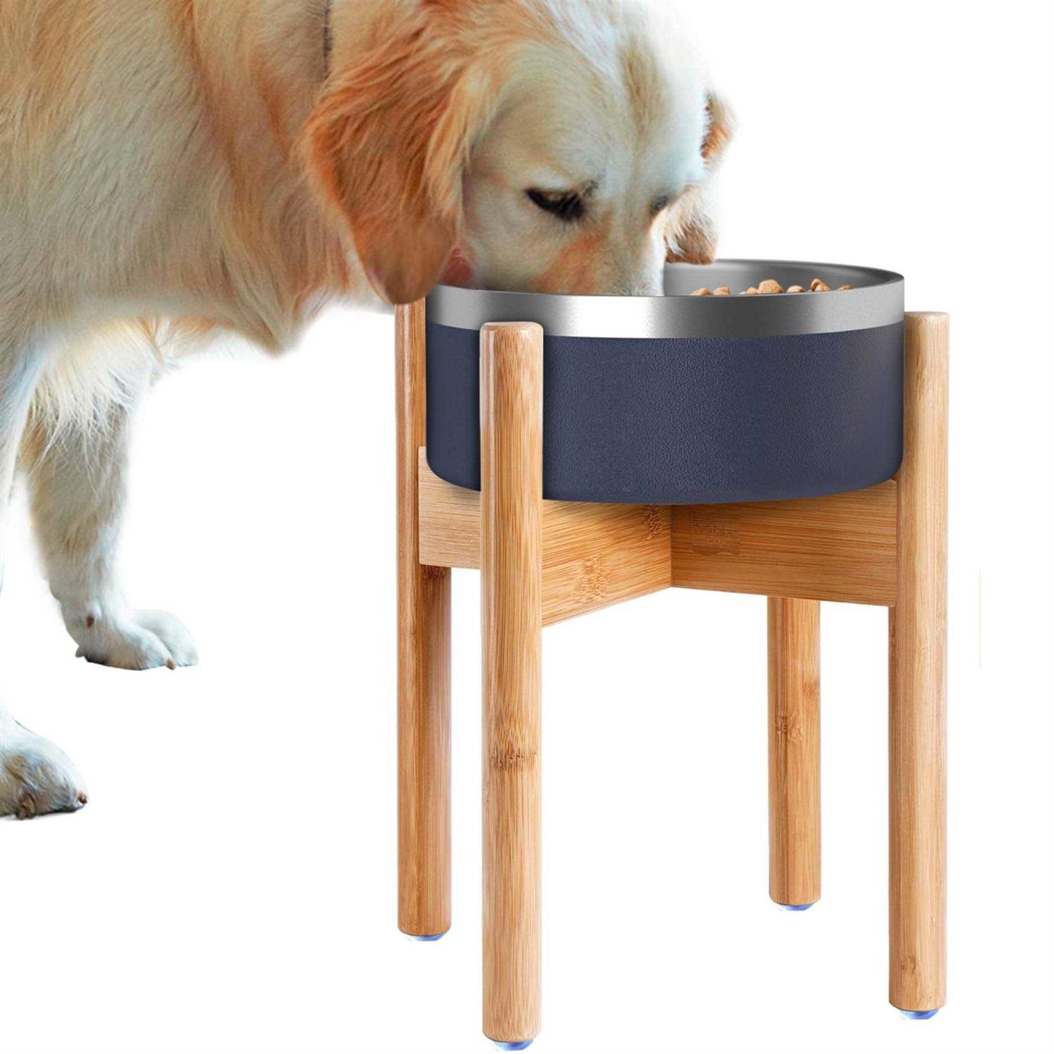 ZPirates Dog Bowl Stand Dogs Height Width Adjustable - Pet Supplies online store