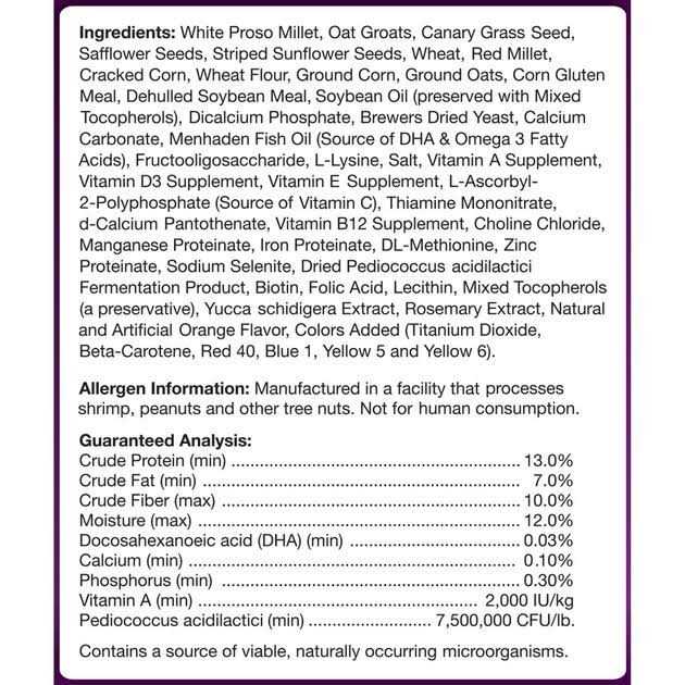 Brown's Encore Premium Cockatiel Food - Pet Supplies online store