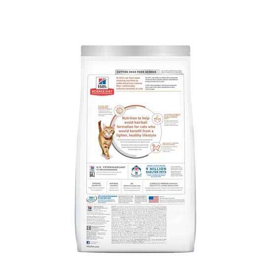 Hill's Science Diet Adult Hairball Control Light Dry Cat Food - Pet Supplies online store