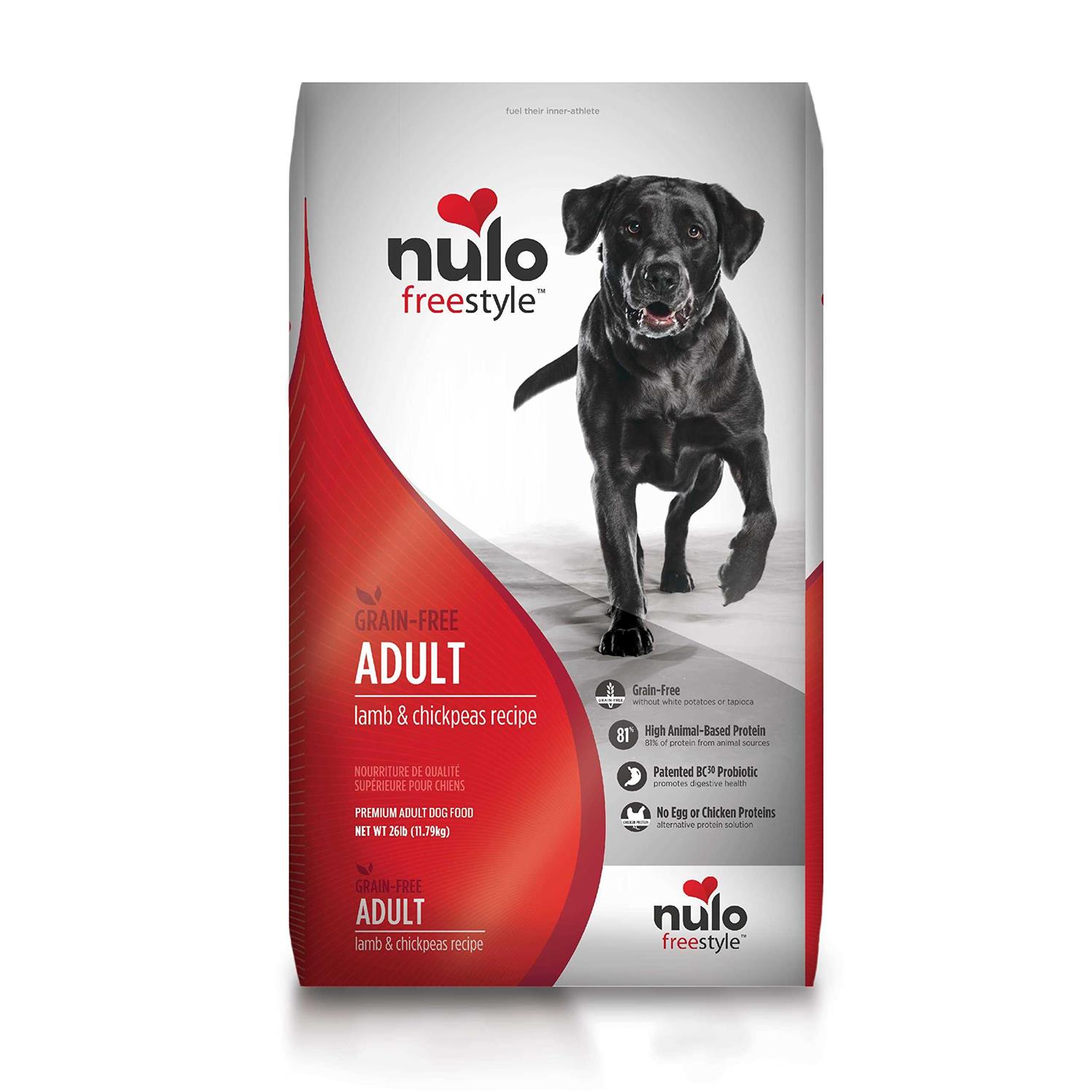 Nulo Freestyle Grain-Free Lamb & Chickpeas Recipe Dry Dog Food - Pet Supplies online store