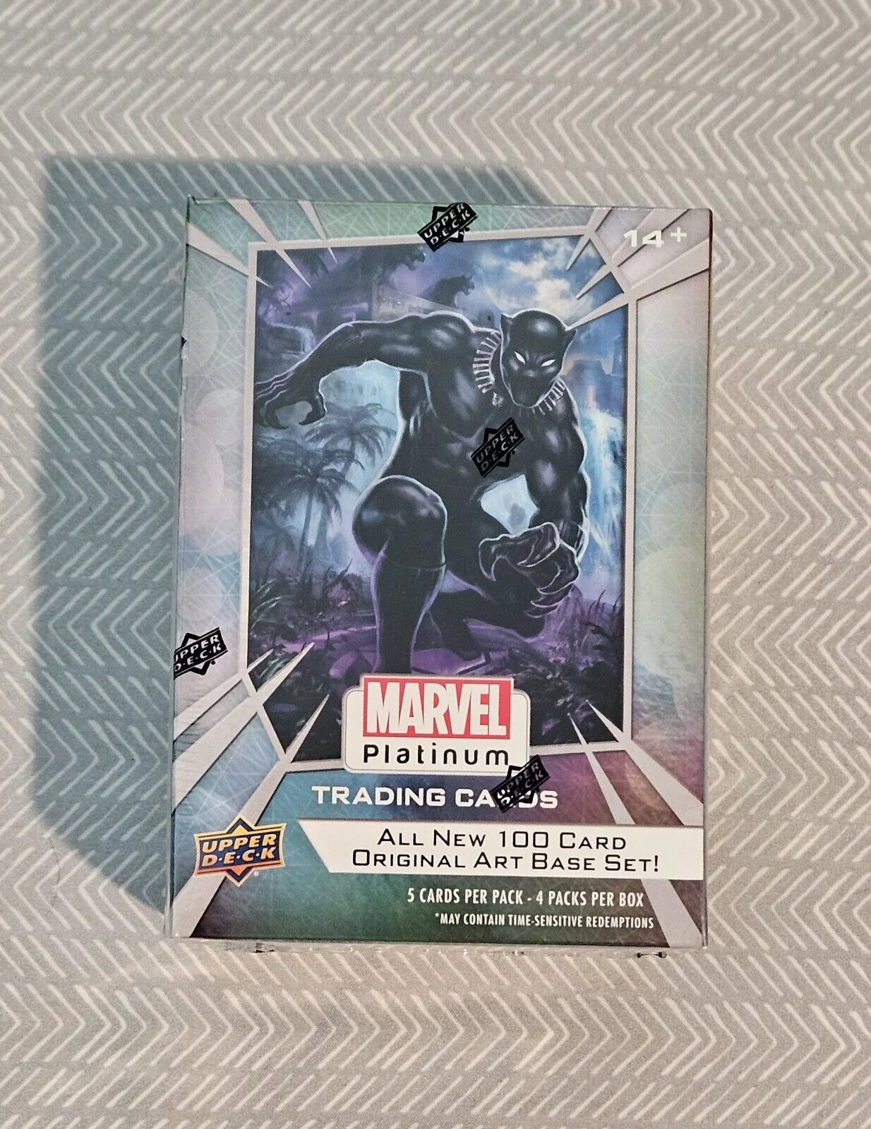 Upper Deck Trading Card Games Marvel Platinum Blaster Box