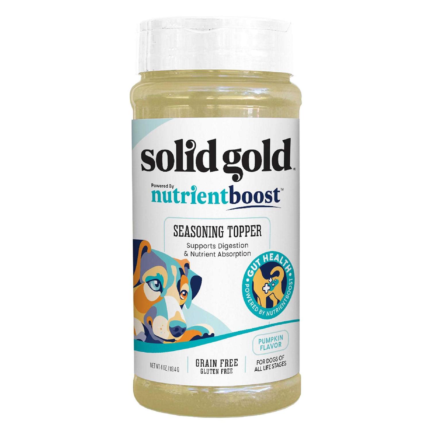 Solid Gold Pumpkin Nutrientboost Dog Meal Topper - Pet Supplies online store