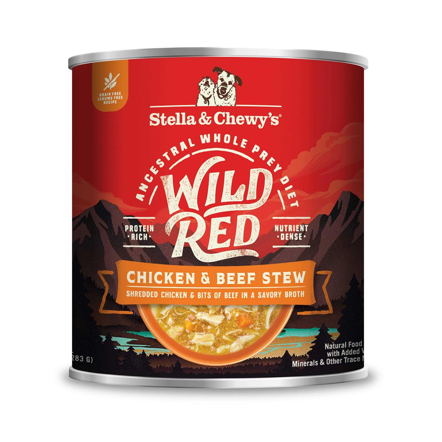Stella & Chewy's Wild Red High Protein Chicken Stew Recipe Wet Dog Food - Pet Supplies online store
