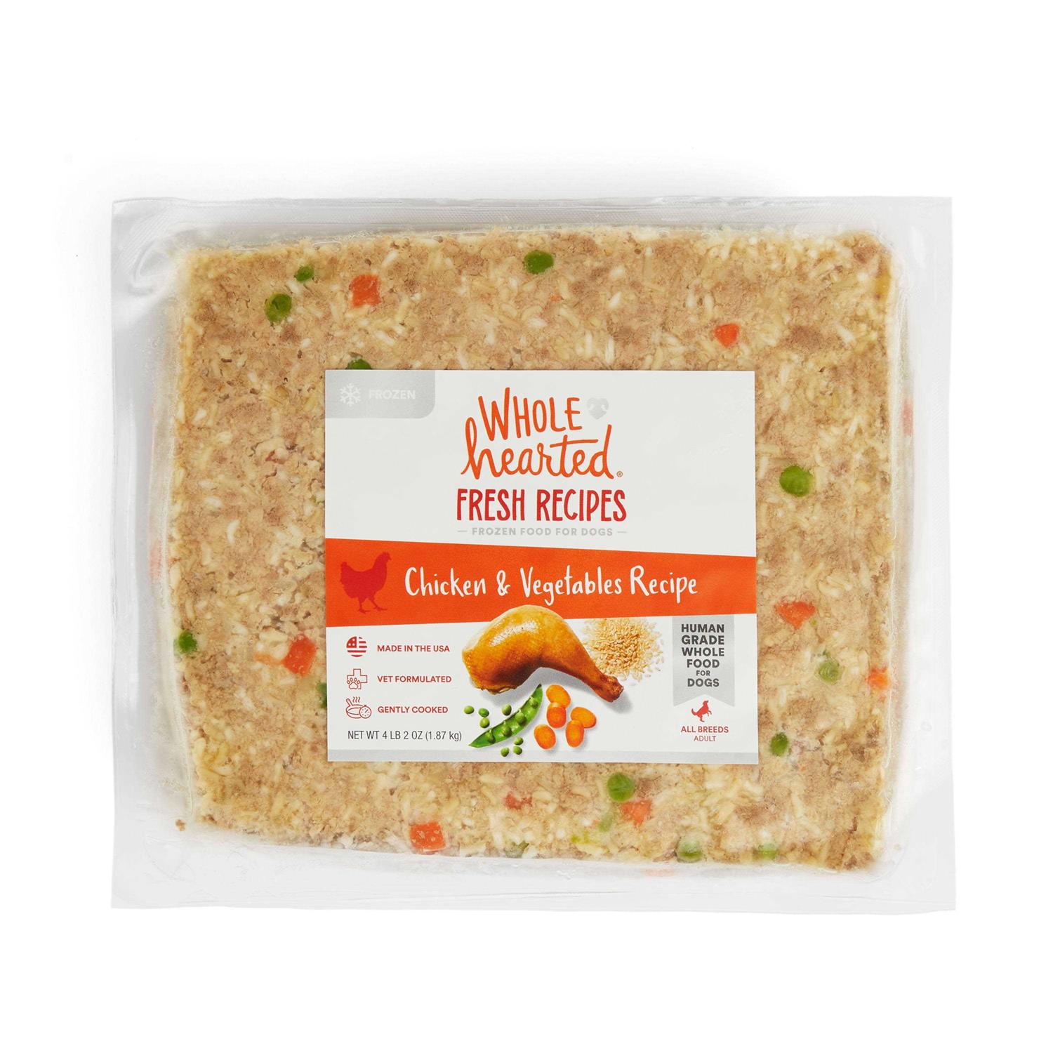 WholeHearted Fresh Frozen Chicken Recipe Dog Food - Pet Supplies online store