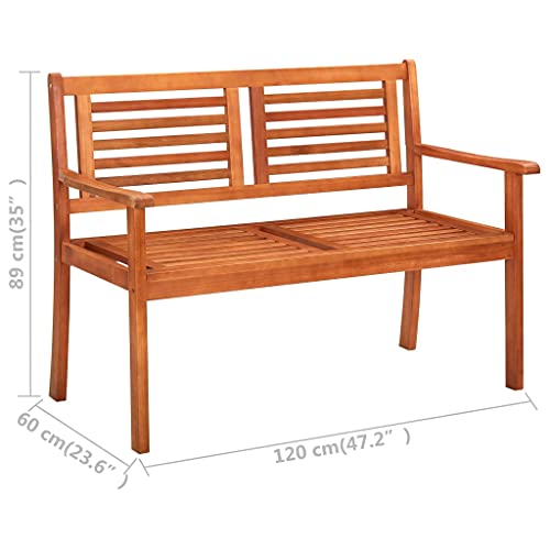 2-Seater Patio Bench 47.2