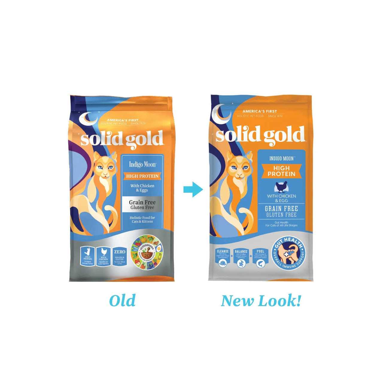 Solid Gold Indigo Moon Free Dry Cat Food - Pet Supplies online store
