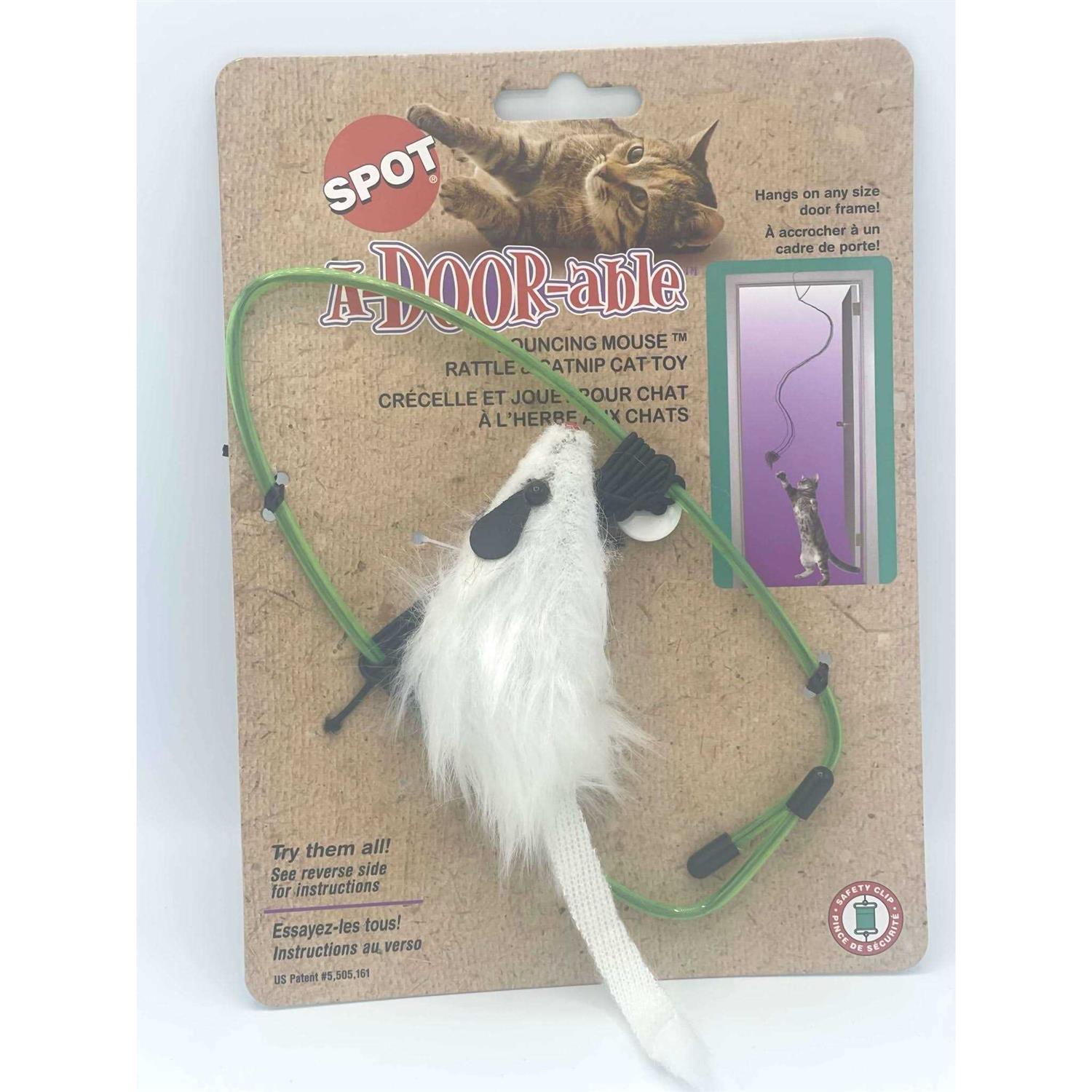 Spot A-Door-Able Bouncing Mouse Cat Toy - Pet Supplies online store