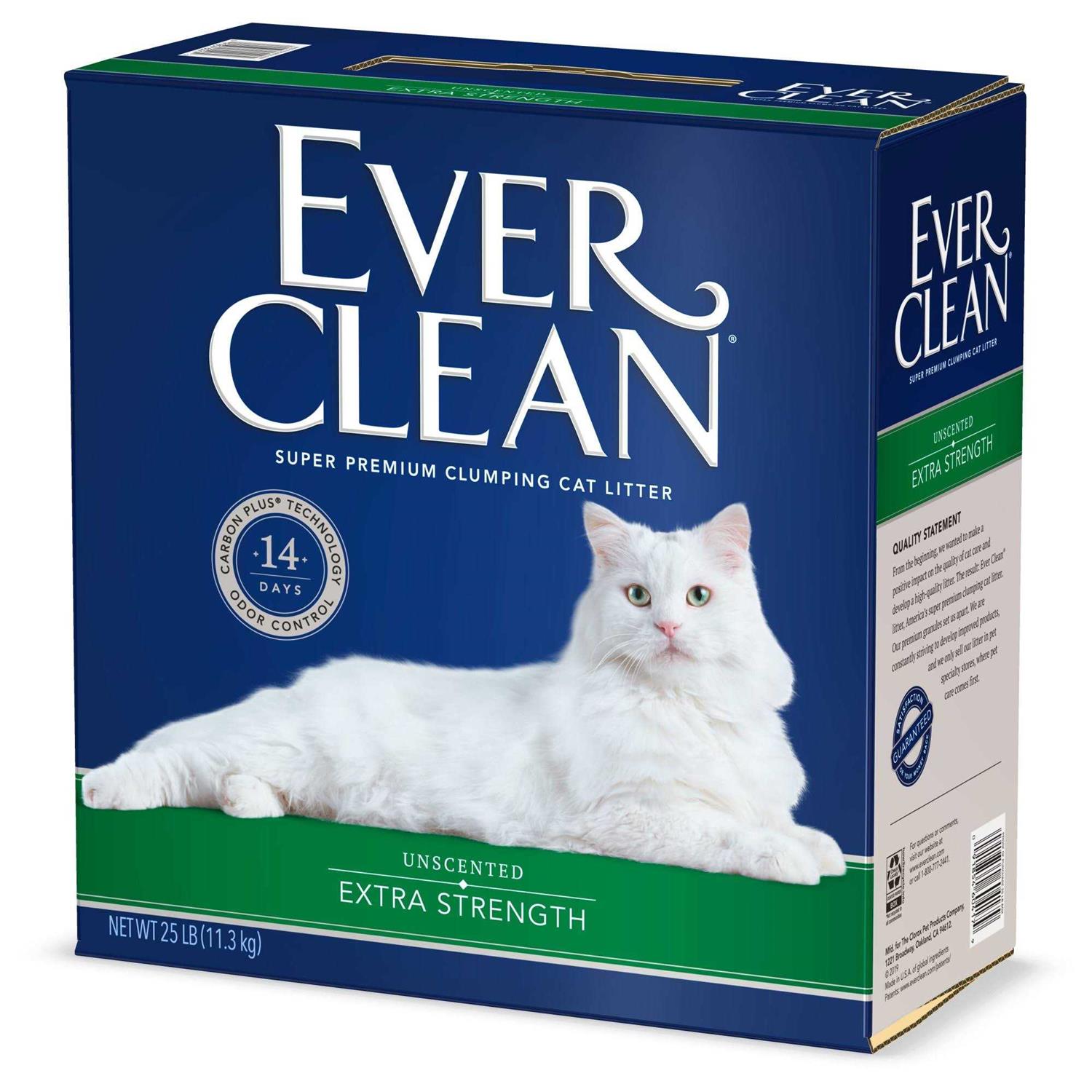 Ever Clean Extra Strength Unscented Cat Litter - Pet Supplies online store