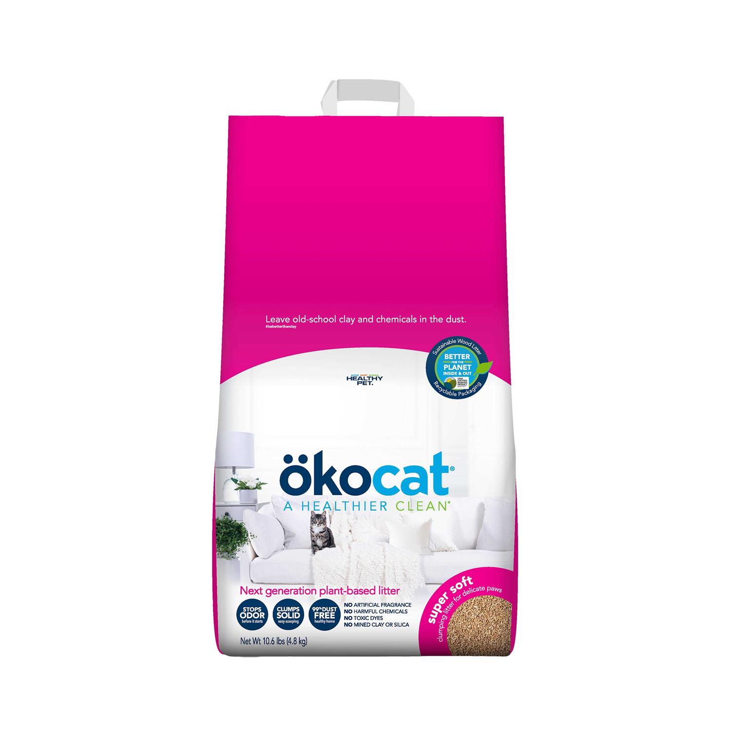 Okocat Super Soft Natural Cat Litter - Pet Supplies online store