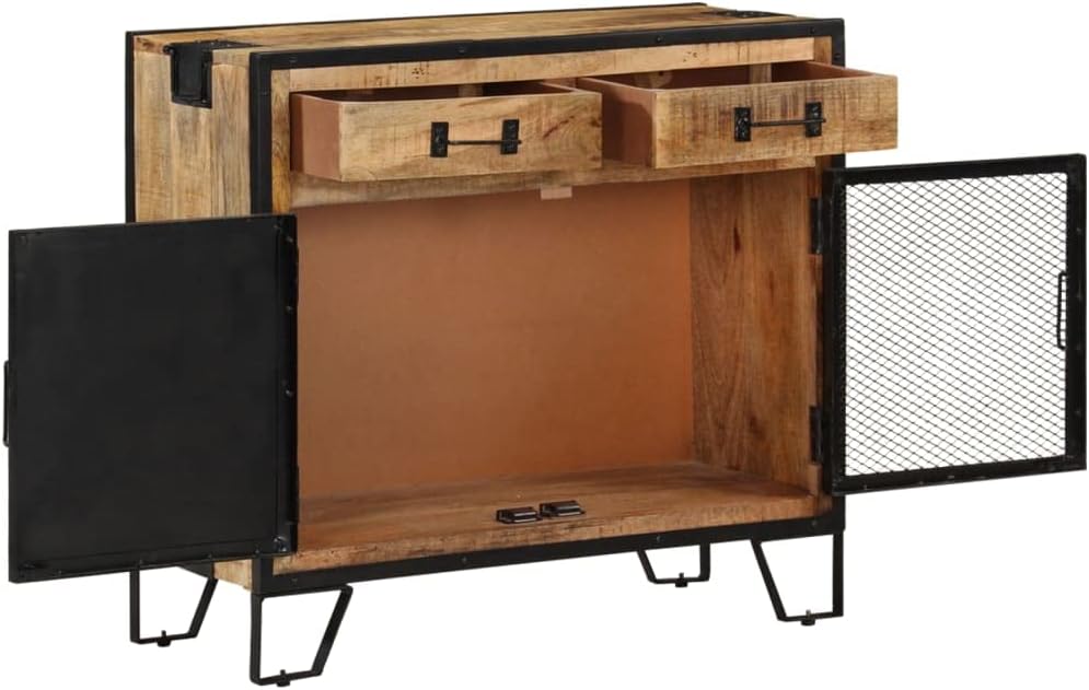 Sideboard, Bookcases Buffet Cabinet Display Cabinet Night Stand Suitable for Kitchens Office Bedroom Dining Room, 31.5