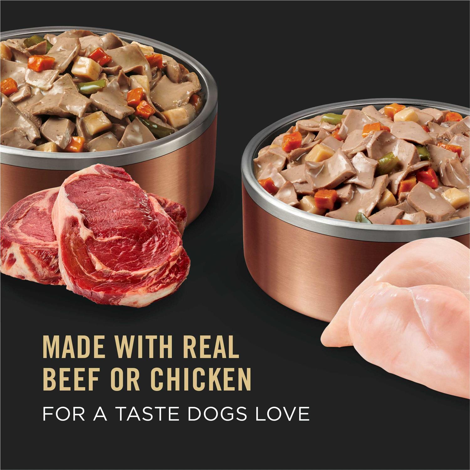 Purina Pro Plan Complete Essentials Wet Dog Food Variety Pack - Pet Supplies online store