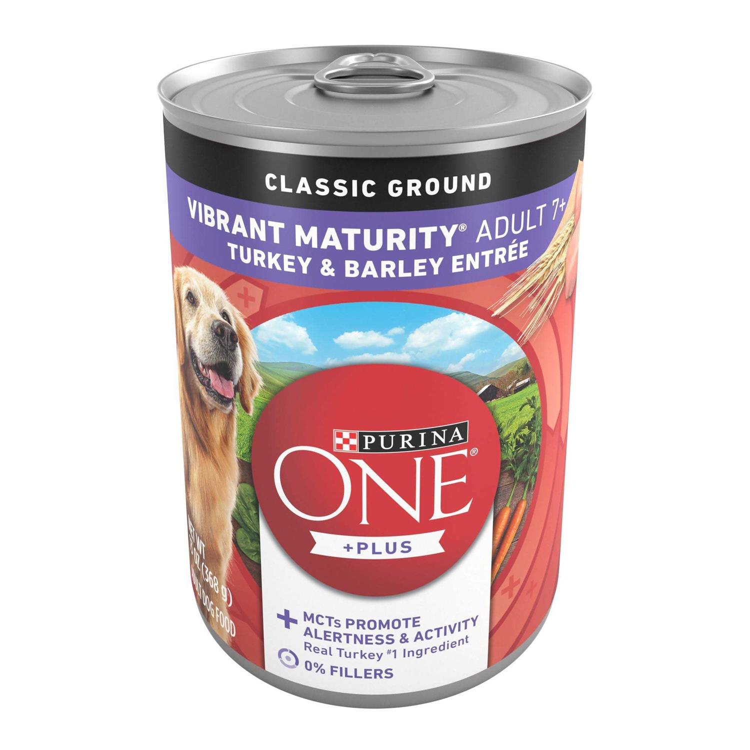 Purina ONE Classic Ground Chicken & Brown Rice Adult Wet Dog Food - Pet Supplies online store