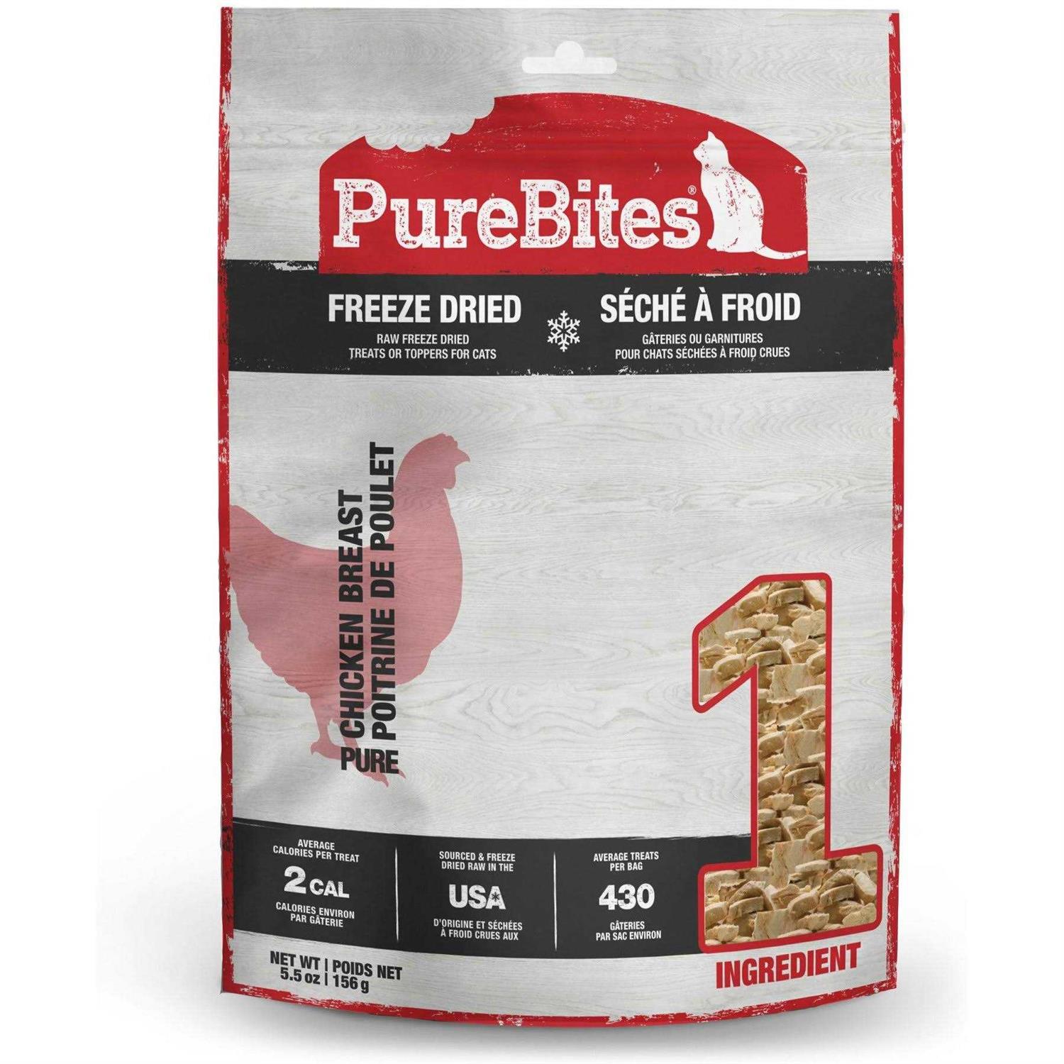 PureBites Freeze Dried Chicken Breast Cat Treats - Pet Supplies online store