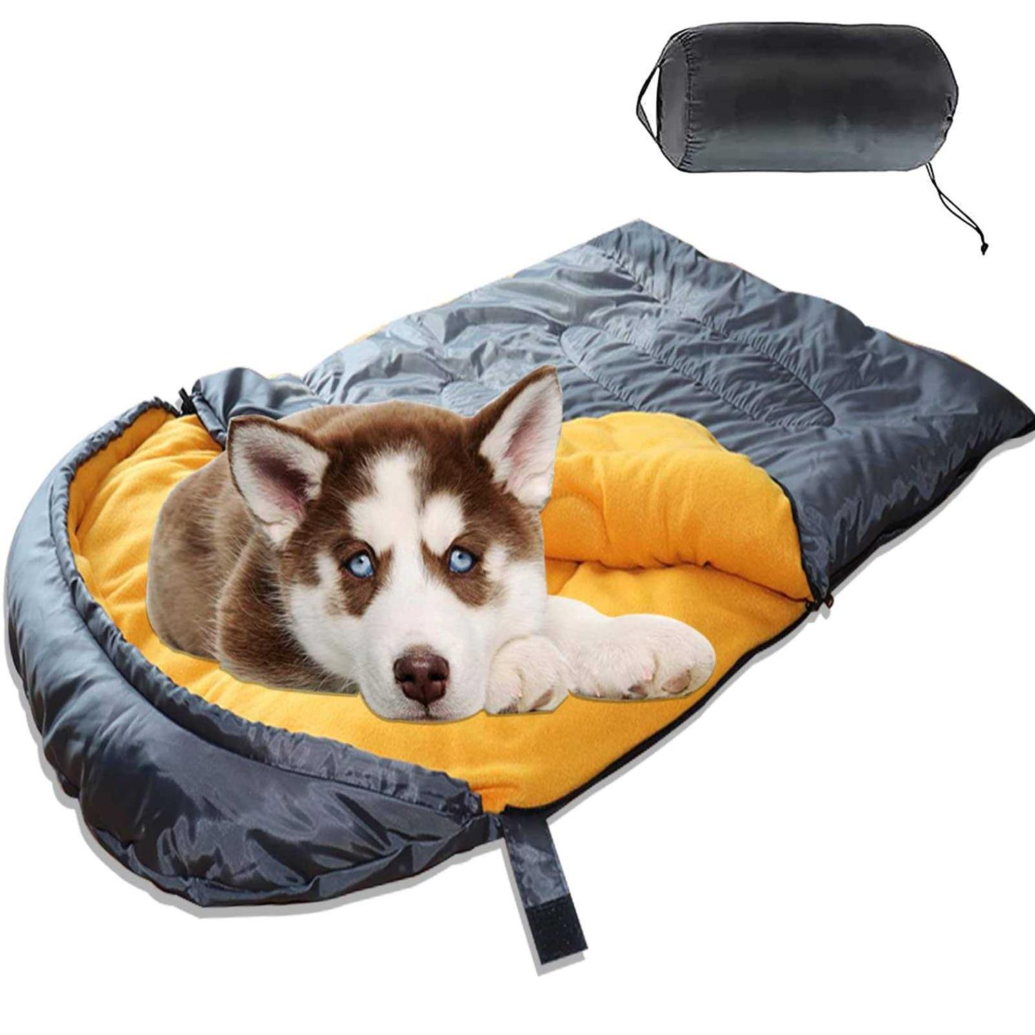 Lifeunion Dog Sleeping Bag with Storage Bag Waterproof Warm Packable Dog Bed for Travel Camping Hiking Backpacking - Pet Supplies online store