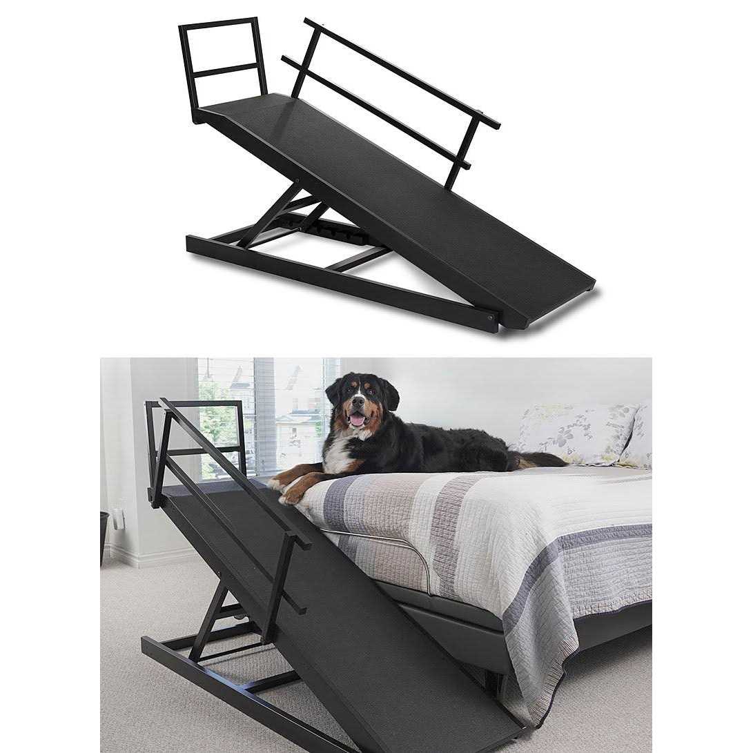 Doggoramps Large Bed Ramp for Big & Medium Dogs Adjustable Height Sturdy - Pet Supplies online store
